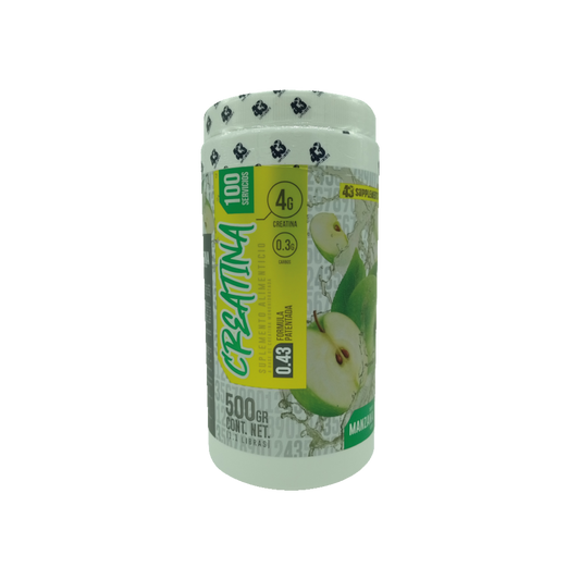 Creatina 500 gramos 43 supplements