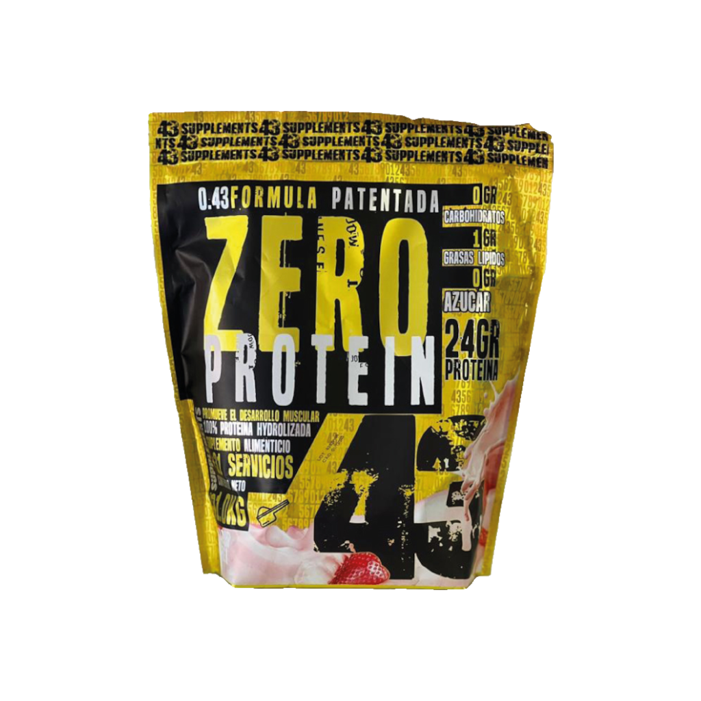 Whey cero carbohidratos 1 kg fresa